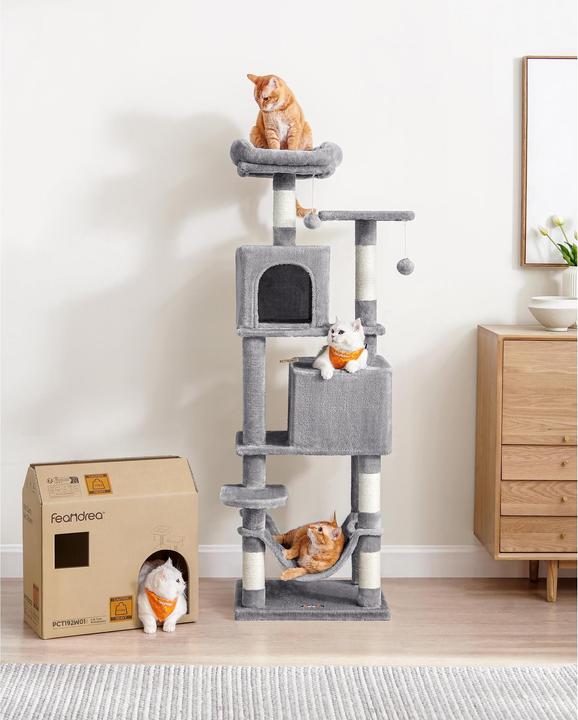 Produktbild Feandrea Mila (155 cm, Hellgrau)