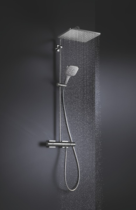 Produktbild Grohe Kopfbrause Rainshower Mono Cube 310 EcoJoy 26568000 31x31 cm chrom (9 l/min)