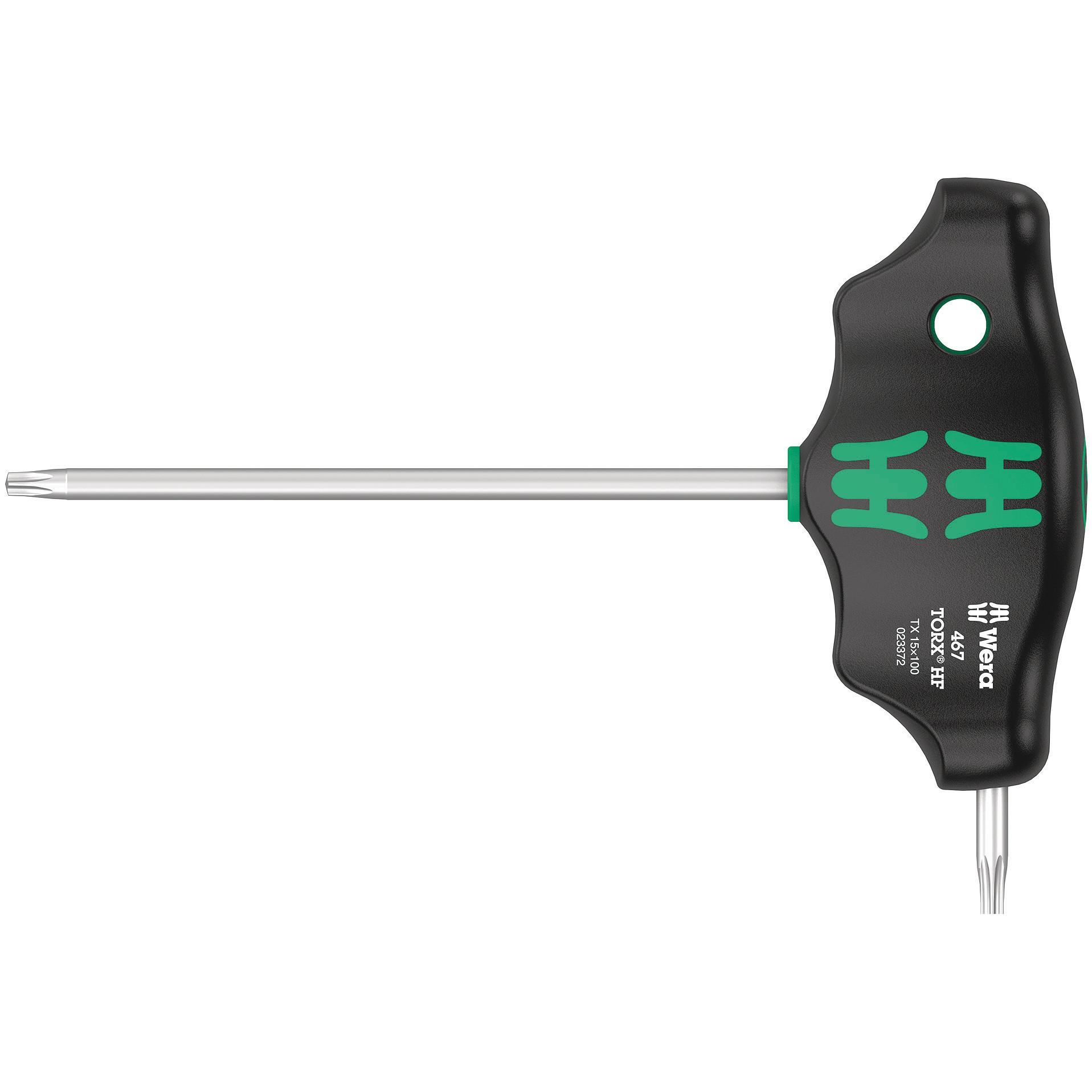 Wera, Schraubenzieher, 467 TX HF 15 x 100 mm (Torx (TX))