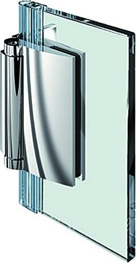 Actual product image Pauli+Sohn Shower door hinges FARFALLA 8128