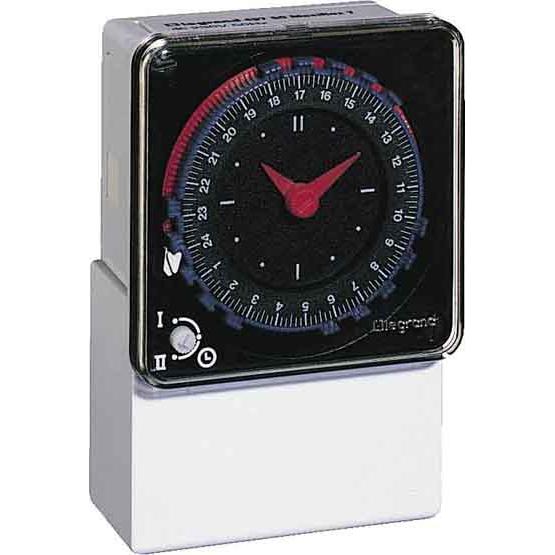 Legrand , Timer, Leg 049752 Interruttore Orario Settimanale Analogico 230V