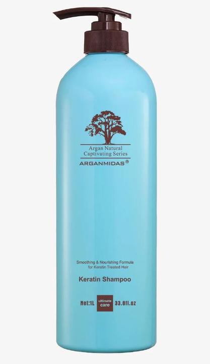 Actual product image Arganmidas - Keratin Treatment Shampoo - 1000ml (Liquid shampoo, 1000 ml)