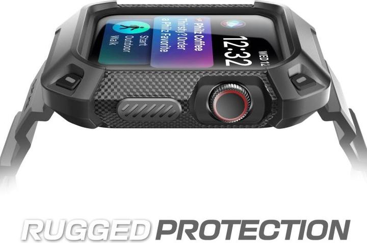 Actual product image Supcase UNICORN BEETLE PRO Apple Watch 4/5/6/7 / SE (44/45 MM) BLACK (44 mm)