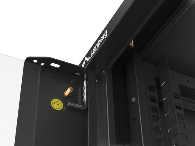 Image du produit Lanberg WFFA-5604-10B Étagère murale en rack 4U (4 HE, Rack 19 pouces)