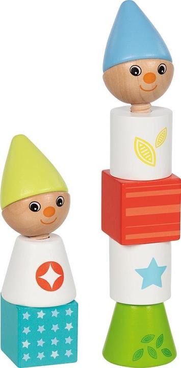 Produktbild Goki Schraubklötze Zwerge 12 Teile