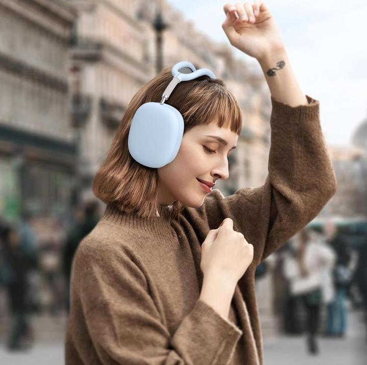 Image du produit Screenguard Etui en silicone liquide 3-en-1 Set Sky (Sac pour écouteurs)