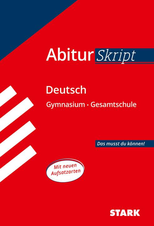 Energy Label Stark Abi Skript D (German, 2023)