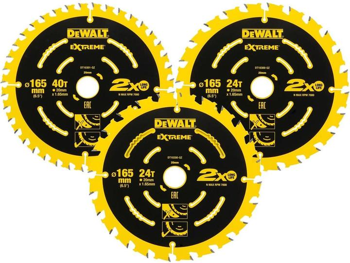 Produktbild DeWalt Kreissägeblatt-Set DT10397