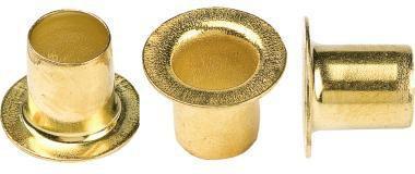 Hang Eyelet 270 1107100 brass-plated 5x6.9mm 5,000pcs. (1 x)