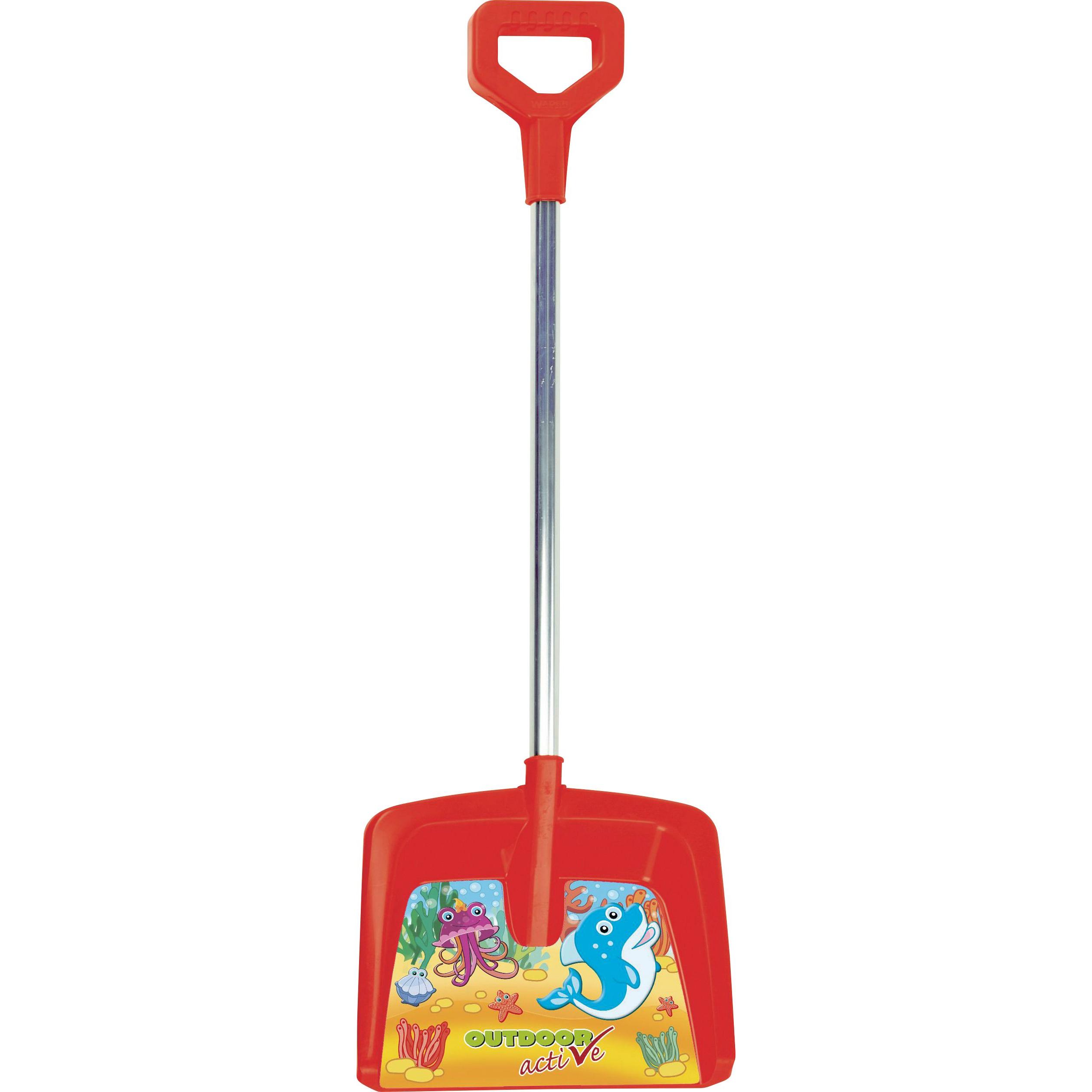 Outdoor Active OA Schneeschaufel, rot, L?nge 70cm (79500496)