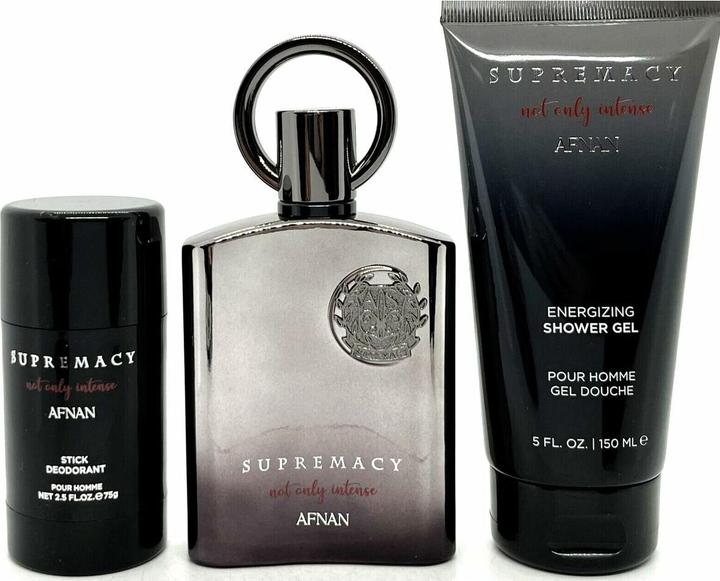 Actual product image Afnan Supremacy not only Intense (Perfume set)