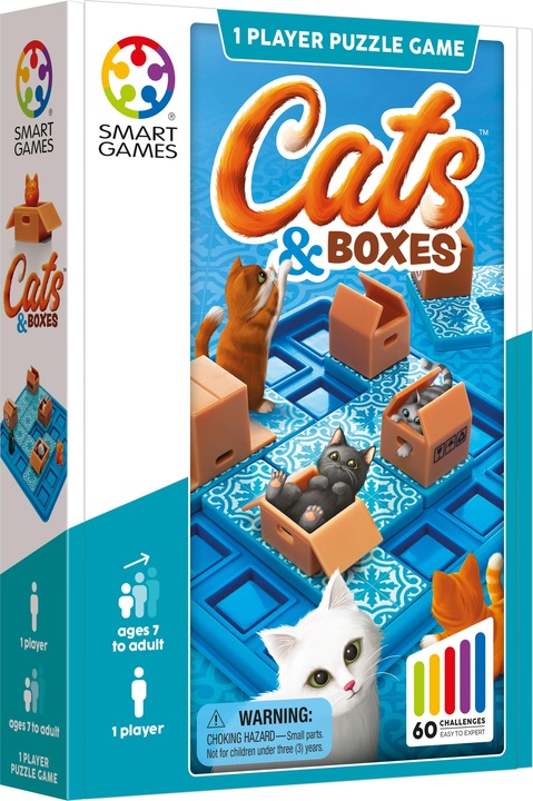 Smart Games Cats Boxes (Deutsch, Französisch, Englisch, Italienisch)