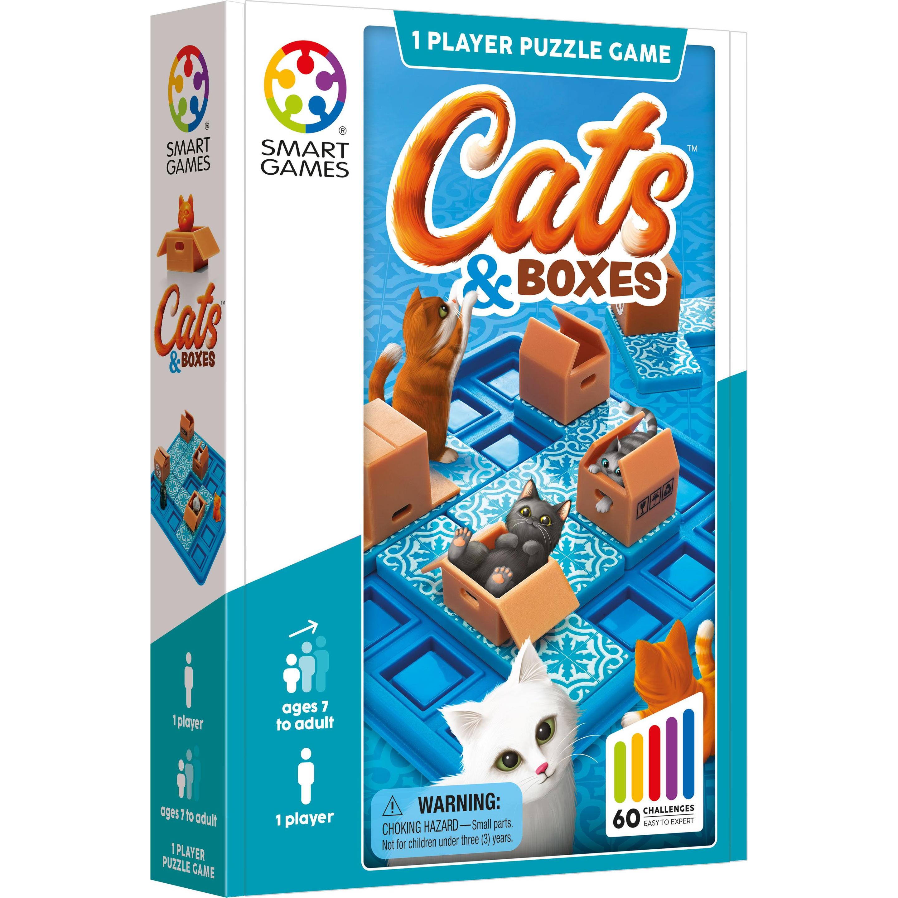 Smart Games Cats Boxes (Italienisch, Deutsch, Französisch, Englisch)