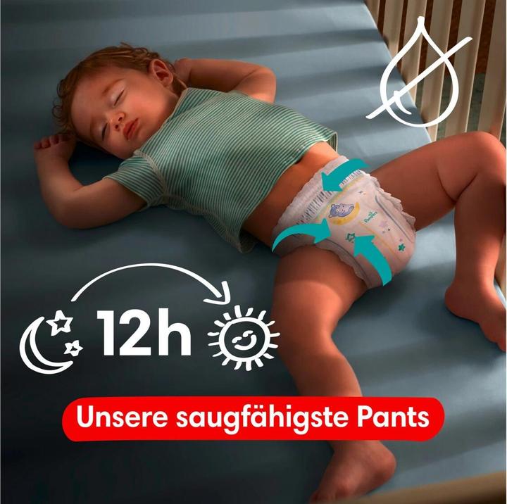 Actual product image Pampers Baby-Dry Night Pants (Size 5, Monthly box, 160 Piece)