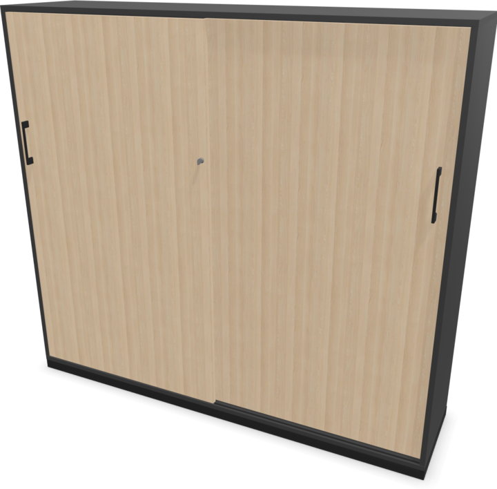 Dunkelgrau, Eschendekor sandbeige mit Struktur, Schwarz