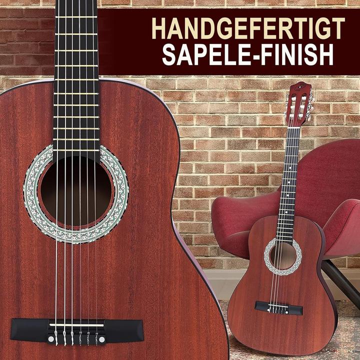 Produktbild Pyle Akustikgitarre (Akustik Gitarre, Kunstholz, Linden-Sperrholz, Okoume, Stahllegierung)
