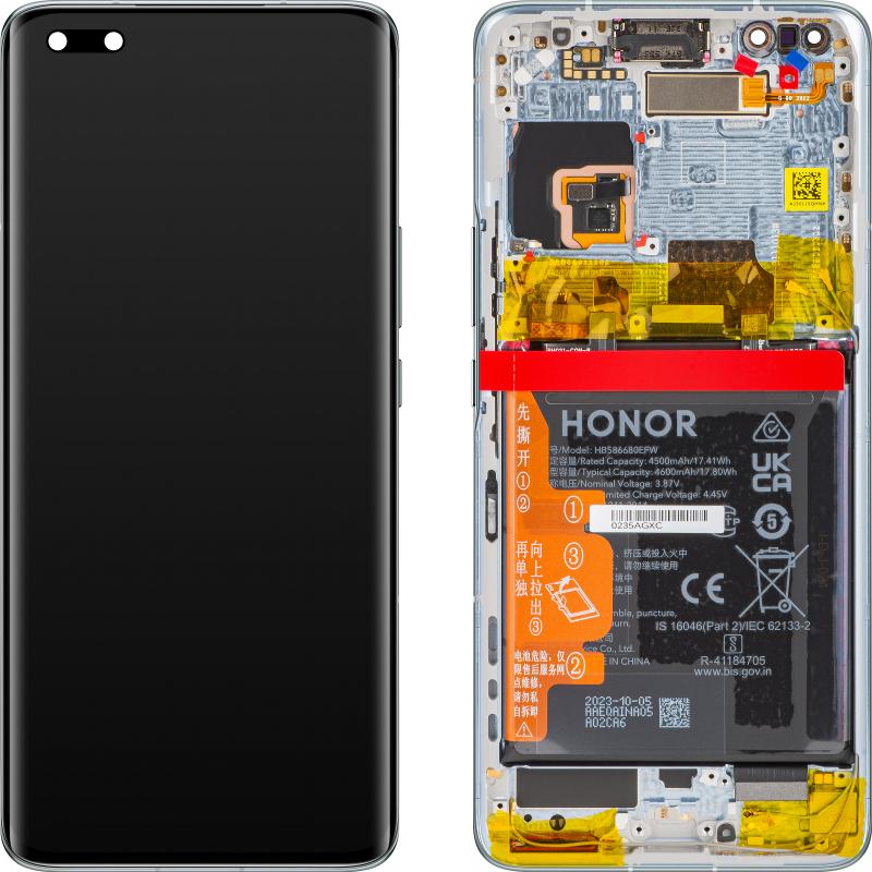 Honor Display Unit für Magic4 Pro, mit Akku, Cyan (Display), Pezzi di ricambio per dispositivi mobili