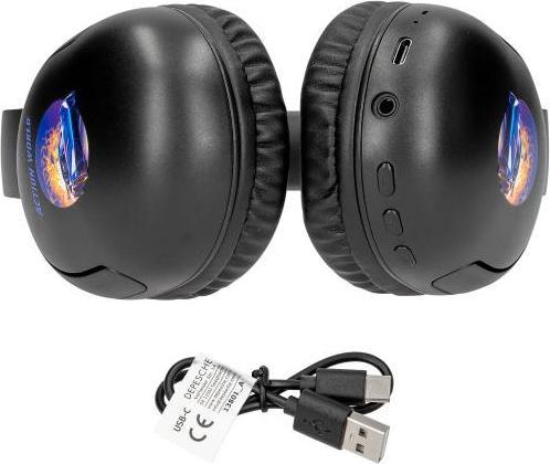 Produktbild Dino World - Action World Headphone - Black