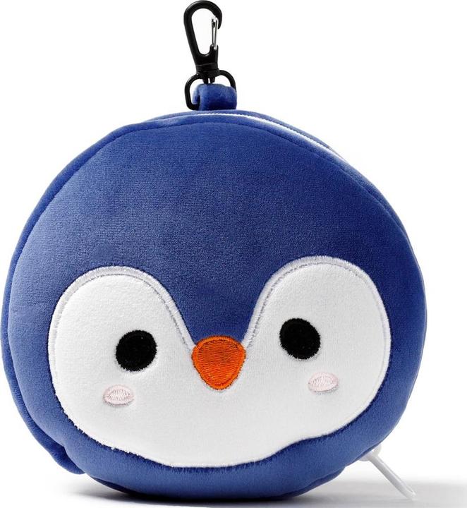 Immagine prodotto Puckator Pinguino di peluche Relaxeazzz (Cuscino per testa e collo)