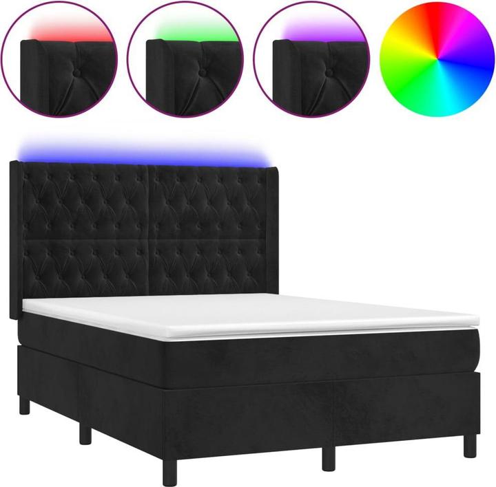 Actual product image vidaXL Boxspringbett (140 x 190 cm)