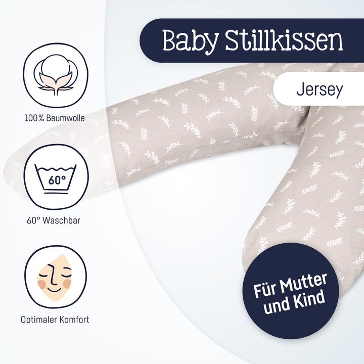 Actual product image Julius Zöllner Jersey Nursing Pillow (76 cm)