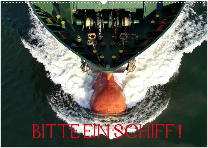 Produktbild Bitte ein Schiff! (Wandkalender 2026 DIN A2 quer), Monatskalender (A2)
