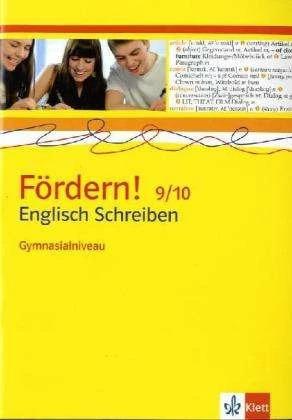 Produktbild Fördern! Englisch. Kopiervorlagen.Schreiben Gymnasialniveau 9./10. Klasse (Deutsch, Englisch, Caroline Schröter, Manuela Brumme, Sven Palmowski, 2009)