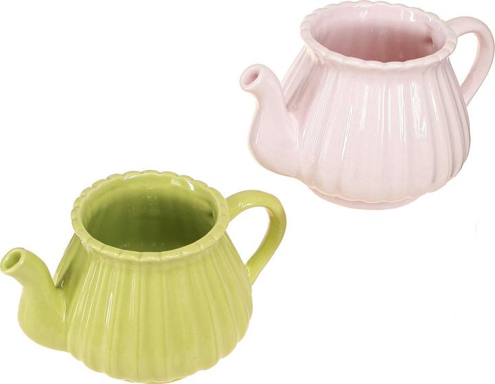 Produktbild Viana Teekanne Übertopf für dekorative Trocken- und Pflanzenarrangements