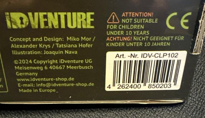 Productafbeelding iDventure CluePuzzle - De piramide van de zon - Puzzeldoos (Duits)