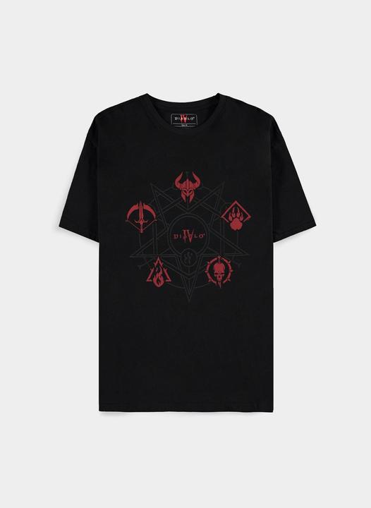 Actual product image Difuzed Diablo IV T-Shirt Class Icons Size S (S)