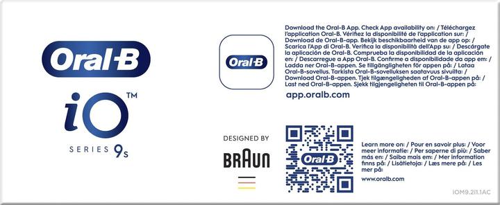 Actual product image Oral-B 9S (Oscillating toothbrush)