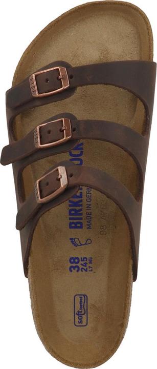 Image du produit Birkenstock Florida SFB nubuck huilé lit souple normal - 66003 (42)