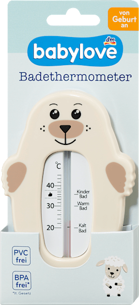 Produktbild dm babylove Badethermometer
