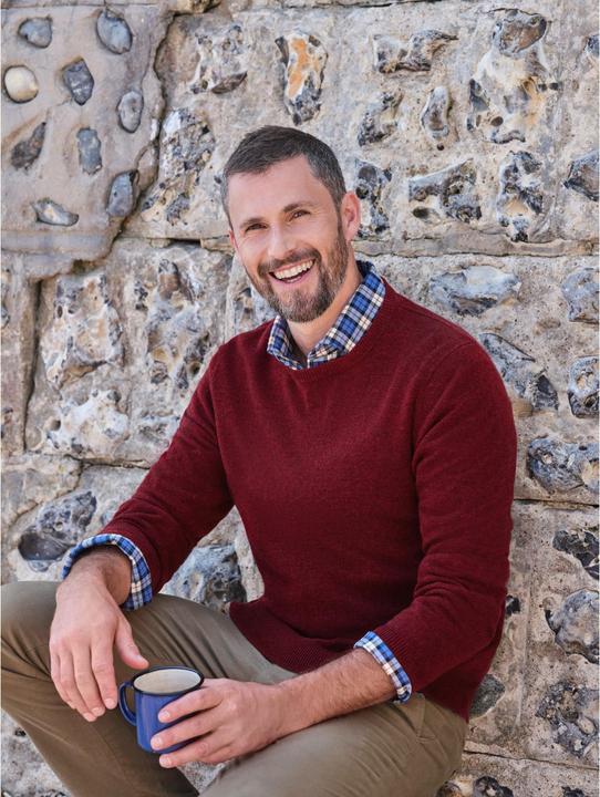 Produktbild Woolovers Pullover Rundhalsausschnitt Kaschmir (M)