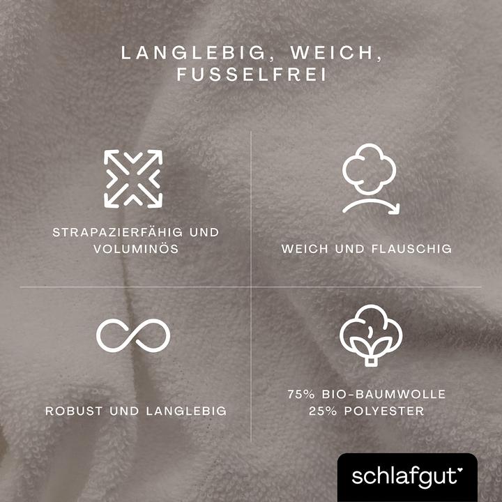 Actual product image schlafgut Frottex (180 x 200 - 200 x 220 cm)