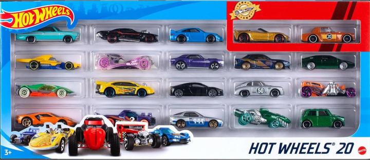 Actual product image Hot Wheels 20-package gift