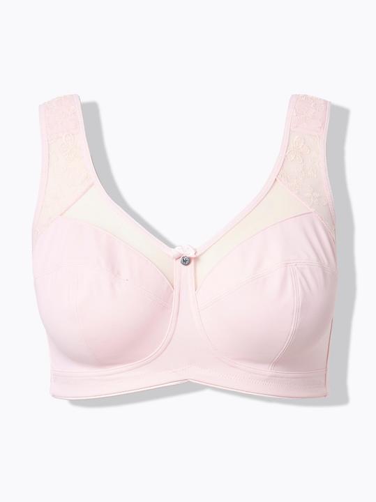 Actual product image Ulla Popken Mesh Panel Comfort Bra (Single pack, 95 E)