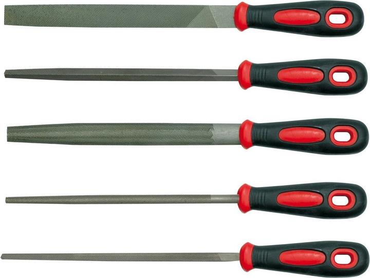 Toya Jeu de limes de serrurier 200 mm 5 pcs. (200 mm)
