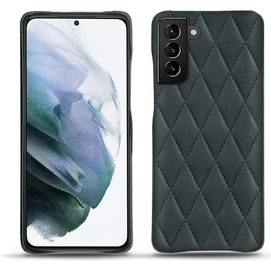 Noreve Lederschutzhülle (Samsung Galaxy S21+), Smartphone Hülle, Blau