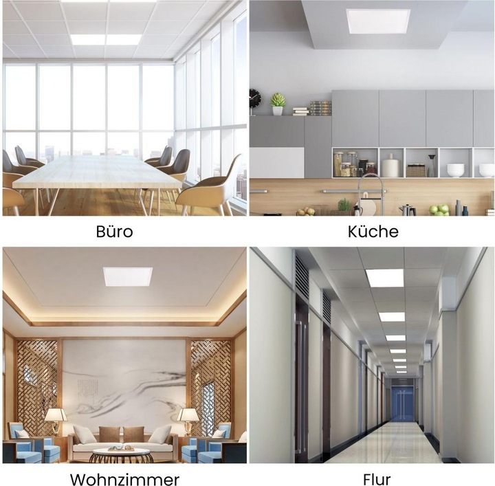Produktbild Enovalite LED Panel, 60x60 cm, Anti-Blend-Eigenschaft (4320 lm)