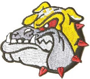 Actual product image Ju-Sports Patch Bulldog