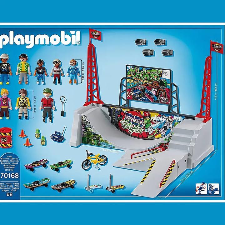 Produktbild Playmobil Skating Grounds (70168, Playmobil City Action)