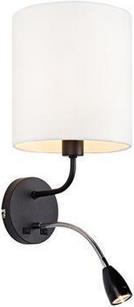 Markslöjd MARKSLOJD Mason 2L Lampada da parete nera (E14)
