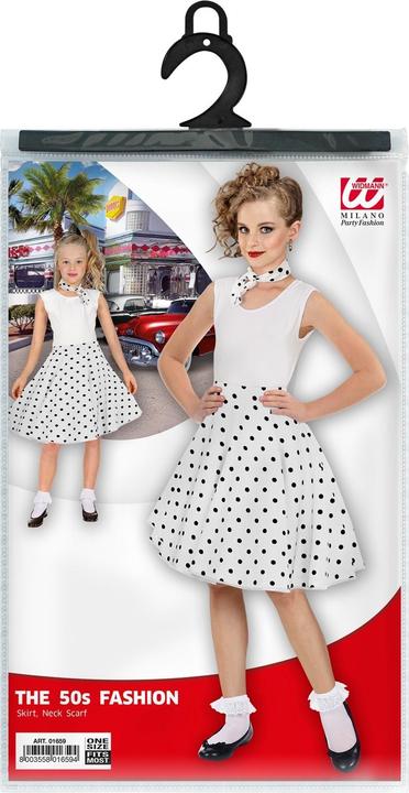 Produktbild Widmann 50er Jahre Kinderrock Mit Halstuch (One Size)