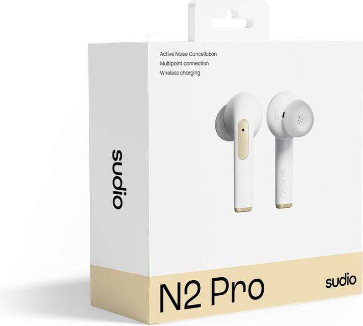 Actual product image Sudio N2 Pro in-ear true wireless earphones - draadloze oordopjes - met active noice cancellation (ANC) - (ANC, 6 h, Wireless)