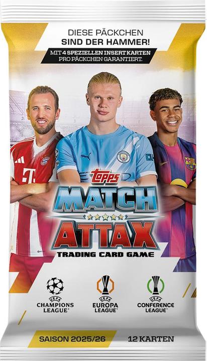 Image du produit Topps Match Attax 25/26 Eco Pack (Allemand, Pack de boosters)