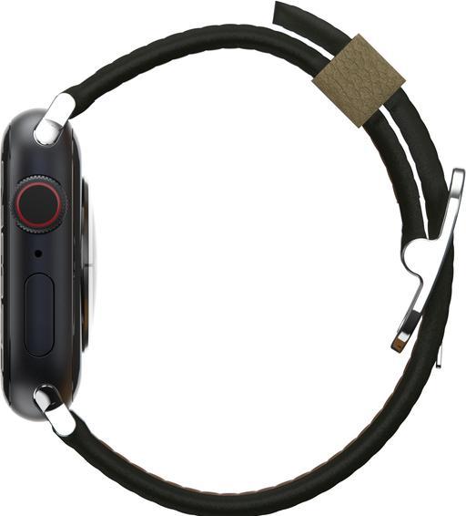 Produktbild OtterBox Symmetry Cactus Leather Watch Band für Apple Watch 9/8/7 41mm (41 mm, 38 mm, 40 mm, Veganes Leder)