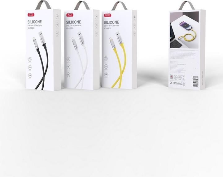Actual product image xO cable NB251 USB - Lightning 1,0 m 6A white (USB 3.2 Gen 1)