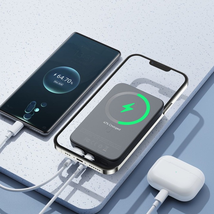 Immagine prodotto Joyroom Mini magnetico (10000 mAh, 20 W, 20 Wh)