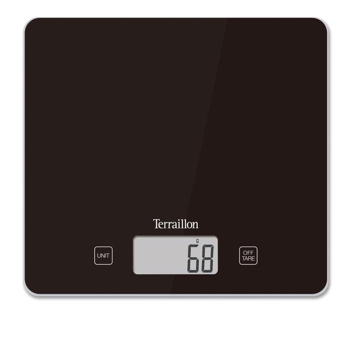 Productafbeelding Terraillon KEG41019BK Werkblad Rechthoekige Elektronische Keukenweegschaal